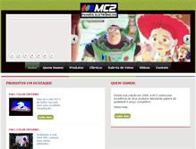 Tablet Screenshot of mc2paineis.com.br